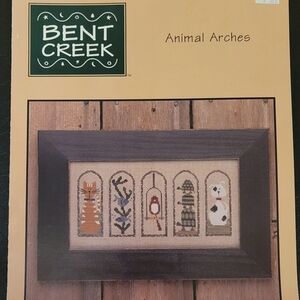 Bent Creek Animal Arches Cross Stitch Pattern